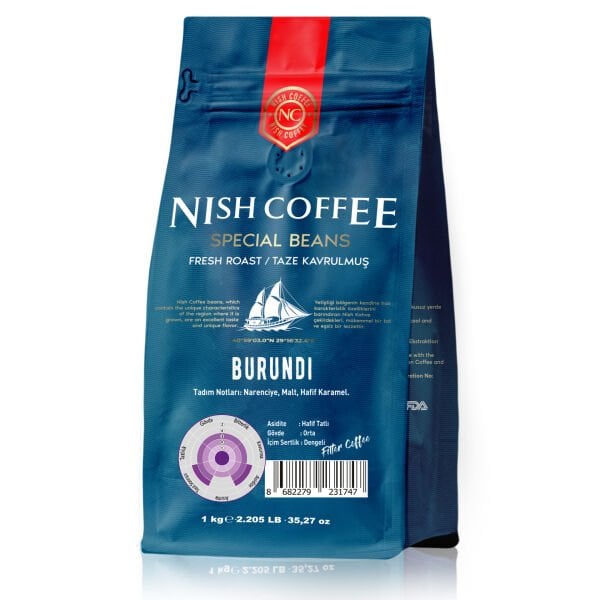 Nish Filtre Kahve Burundi 1 Kg
