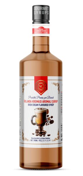 Nish Irish Krema Aromalı Şurup 700 Ml - Pet Şişe