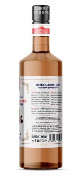 Nish Irish Krema Aromalı Şurup 700 Ml - Pet Şişe