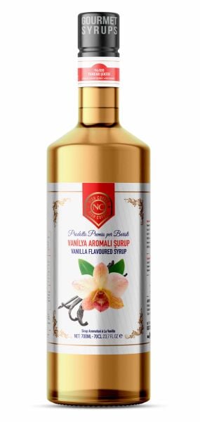Nish Vanilya Aromalı Şurup 700 ML - Pet Şişe