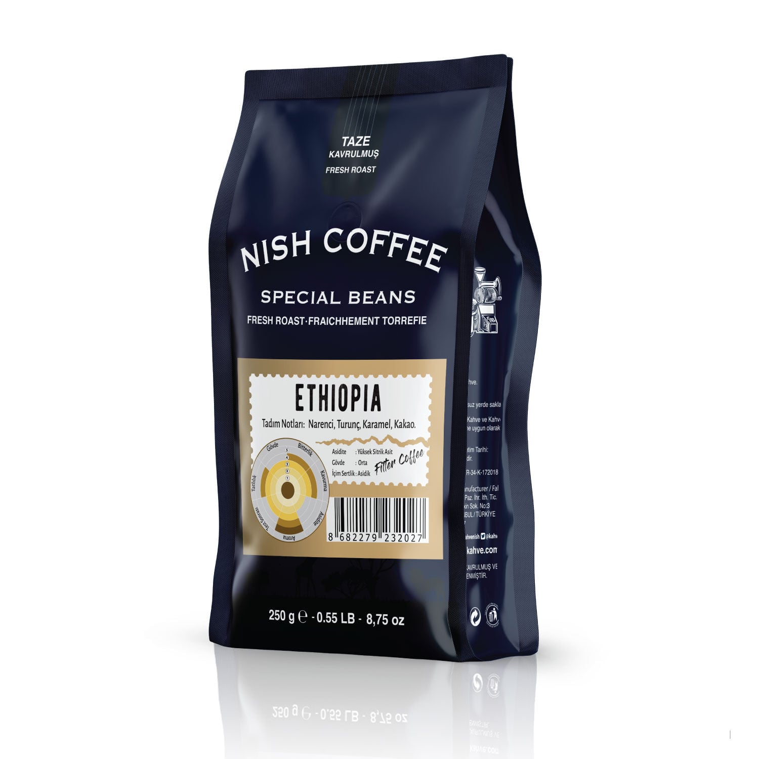 Nish Filtre Kahve Etiyopya 250 Gr