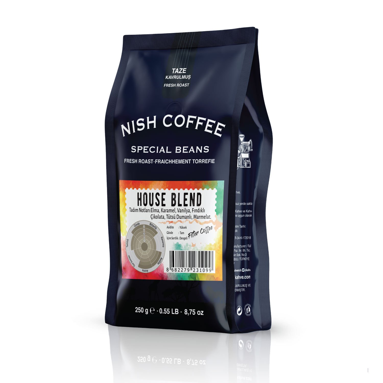 Nish Filtre Kahve House Blend 250 Gr
