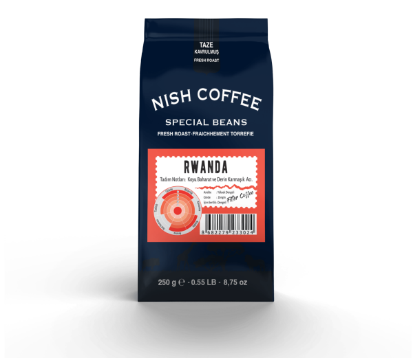 Nish Filtre Kahve Rwanda 250 Gr