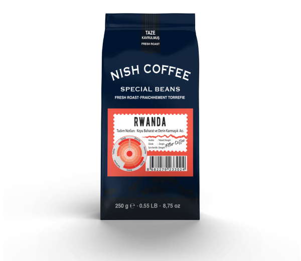 Nish Filtre Kahve Rwanda 250 Gr