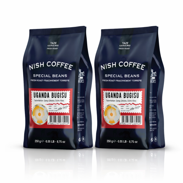 Nish Filtre Kahve Uganda Bugisu 2x250 Gr