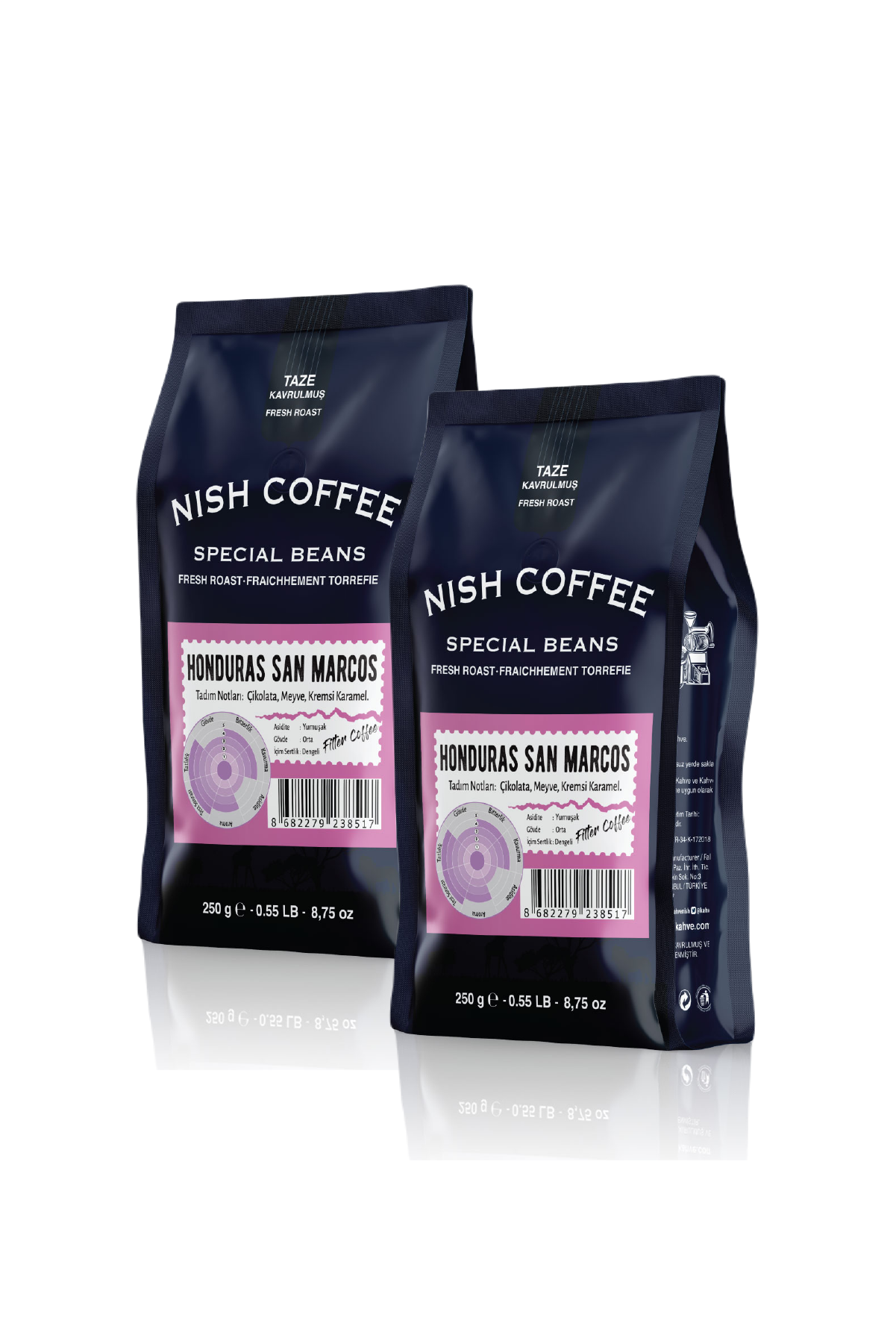 Nish Filtre Kahve Honduras San Marcos 2x250 Gr