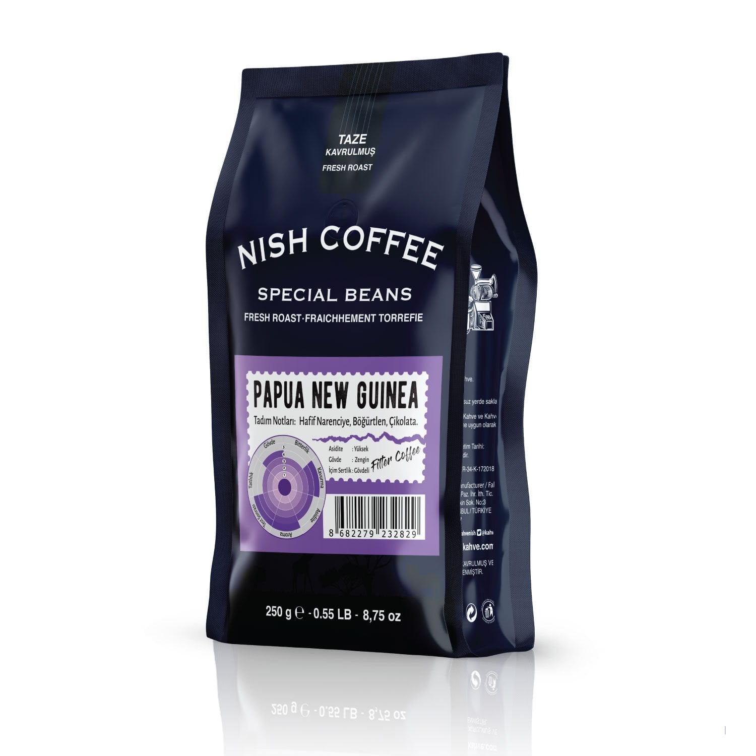 Nish Filtre Kahve Papua New Gine 250 Gr