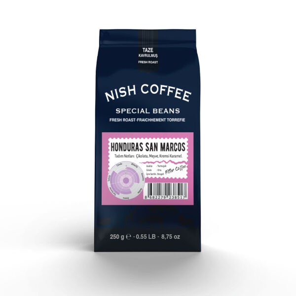 Nish Filtre Kahve Honduras San Marcos 250 Gr