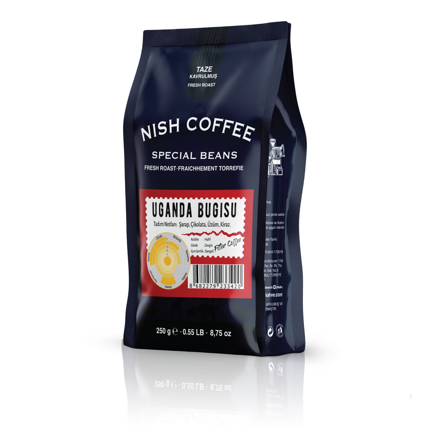 Nish Filtre Kahve Uganda Bugisu 250 Gr