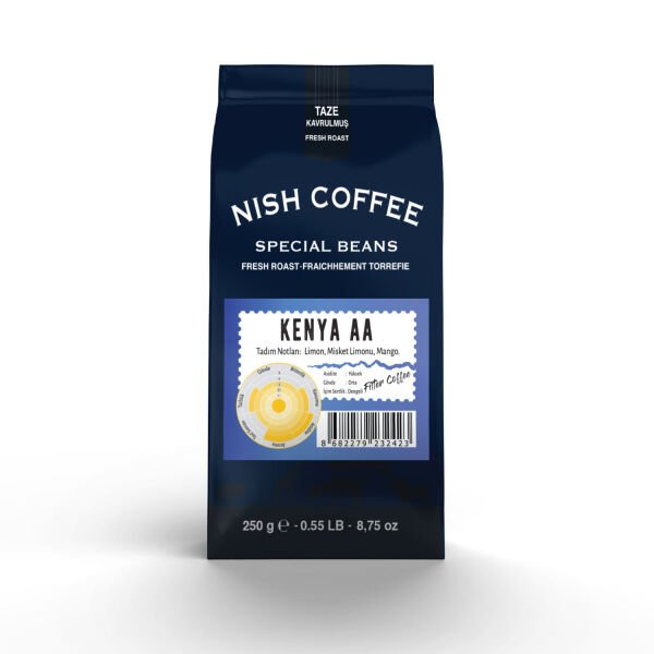 Nish Filtre Kahve Kenya AA 250 Gr