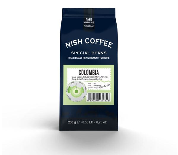 Nish Filtre Kahve Colombia 2 x 250 Gr