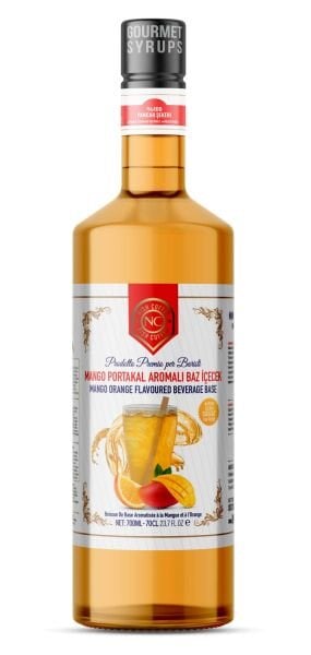Nish Portakal Mango Aromalı Baz İçecek 700 ML - Pet Şişe