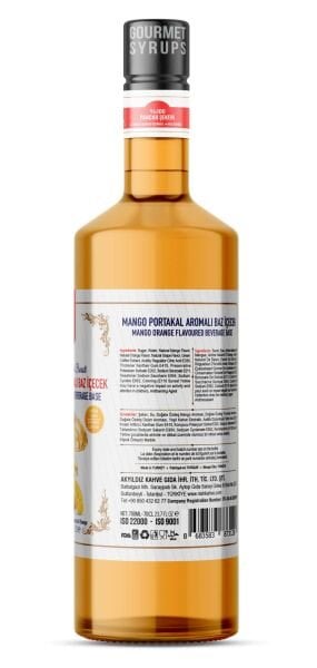 Nish Portakal Mango Aromalı Baz İçecek 700 ML - Pet Şişe