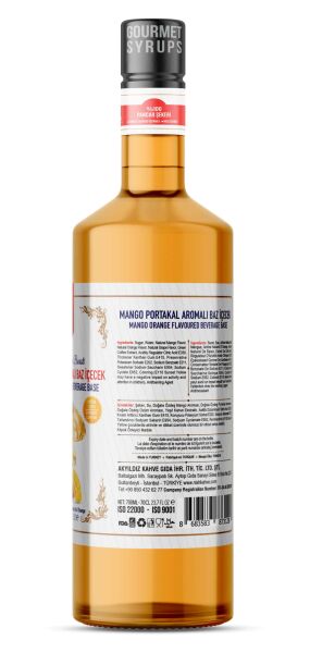 Nish Portakal Mango Aromalı Baz İçecek 700 ML - Pet Şişe