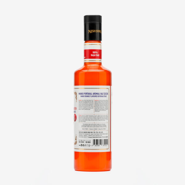 Nish Portakal Mango Aromalı Baz İçecek 700 ML - Pet Şişe