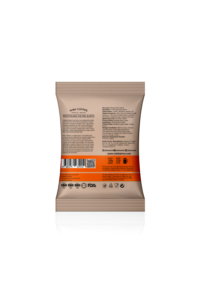 Nish Filtre Kahve Brazil Kolombiya Guatemala Etiyopya 80 gr 4'lü Paket