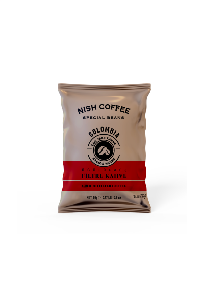 Nish Filtre Kahve Colombia 3x80 Gr.