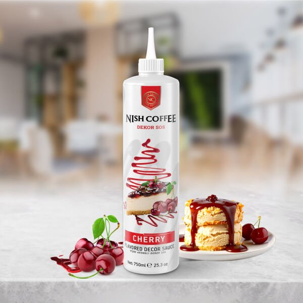 Nish Vişne Aromalı Dekor Sos 750 Gr