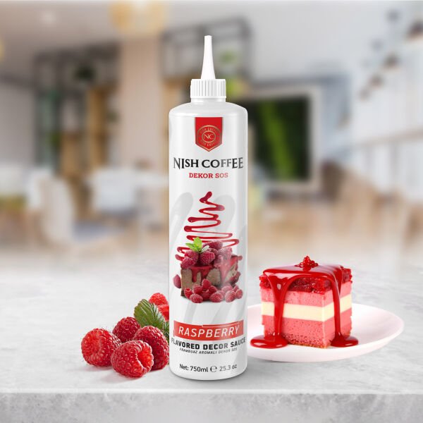 Nish Frambuaz Aromalı Dekor Sos 750 Gr