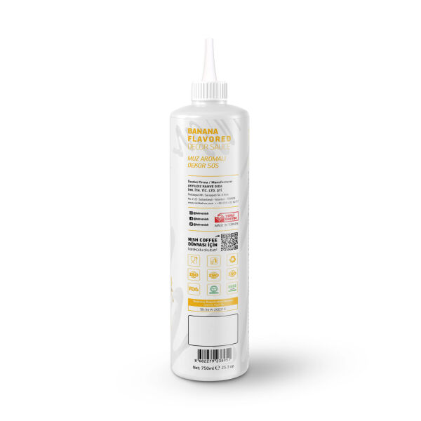 Nish Muz Aromalı Dekor Sos 750 Gr