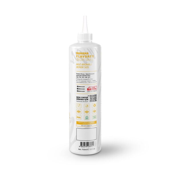 Nish Muz Aromalı Dekor Sos 750 Gr