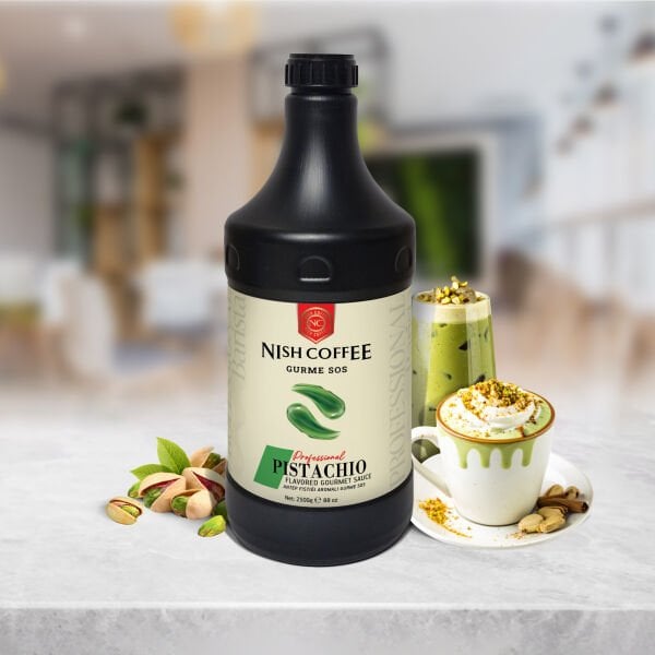 Nish Antep Fıstıklı Aromalı Gurme Sos 2.5 Kg
