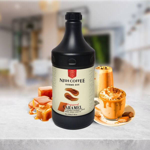 Nish Karamel Aromalı Gurme Sos 2.5 Kg