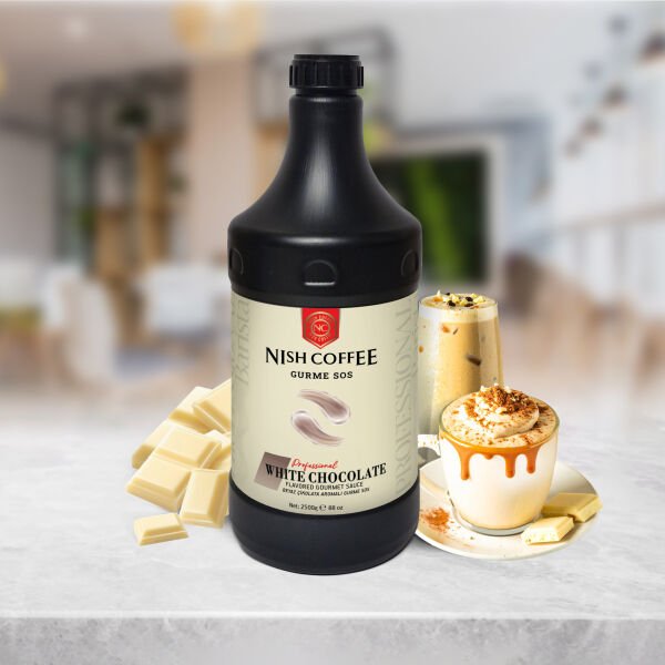 Nish Beyaz Çikolata Aromalı Gurme Sos 2.5 Kg