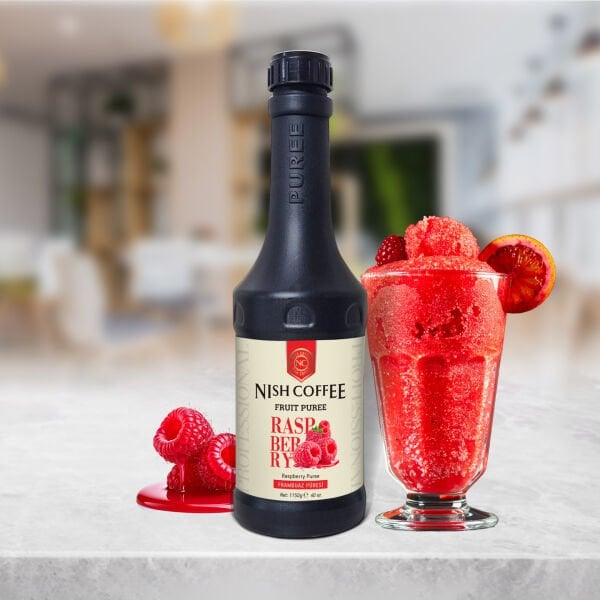 Nish Frambuaz Aromalı Meyve Püresi 1.150 Gr