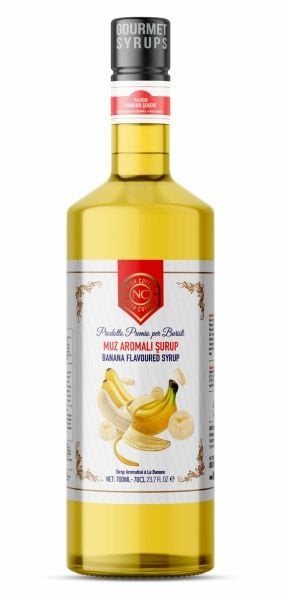 Nish Elma Limon Muz Aromalı Şurup 3 x 700 ML - Pet Şişe