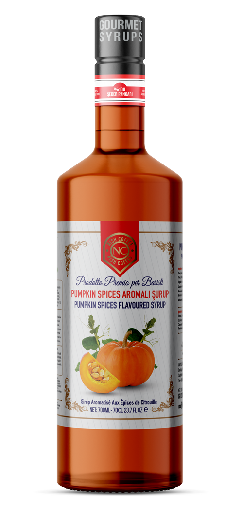 Nish Pumpkin Spices (Bal Kabağı) Aromalı Şurup 700 ML - Pet Şişe