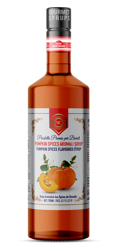 Nish Pumpkin Spices (Bal Kabağı) Aromalı Şurup 700 ML - Pet Şişe