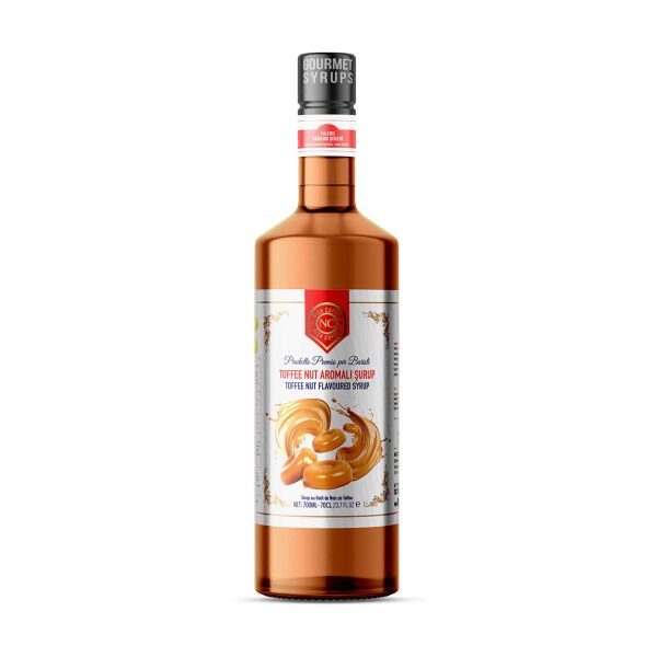 Nish Toffee Nut Aromalı Şurup 700 ML - Pet Şişe