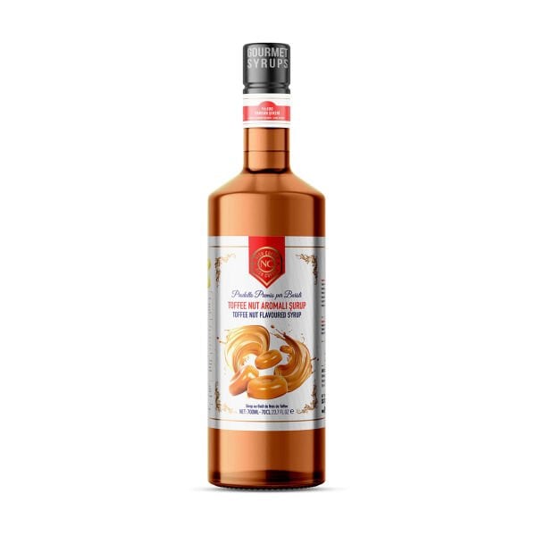 Nish Toffee Nut Aromalı Şurup 700 ML - Pet Şişe