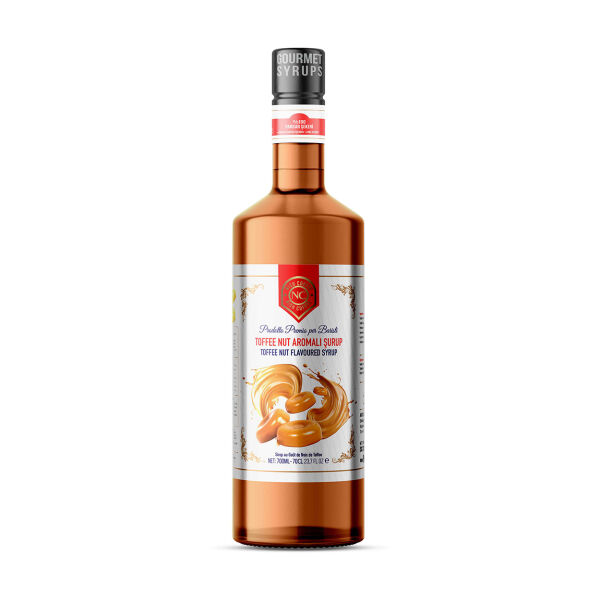 Nish Toffee Nut Aromalı Şurup 700 ML - Pet Şişe