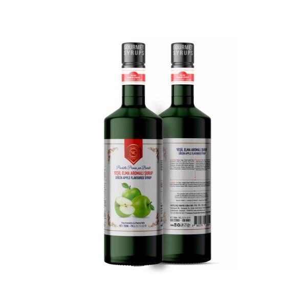 Nish Elma Aromalı Şurup 700 ML - Pet Şişe