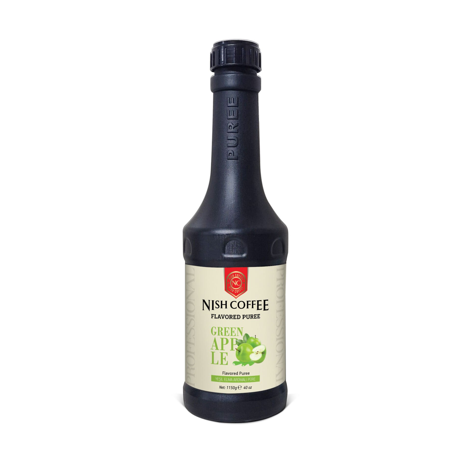 Nish Yeşil Elma Aromalı Meyve Püresi 1.150 Gr