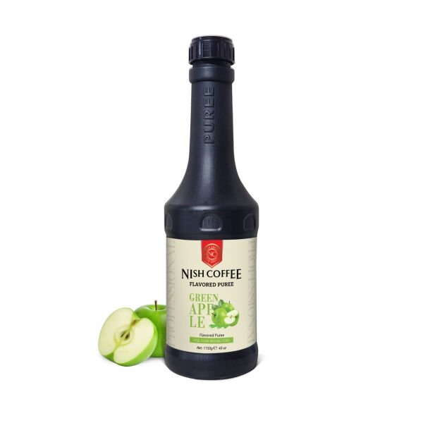 Nish Yeşil Elma Aromalı Meyve Püresi 1.150 Gr