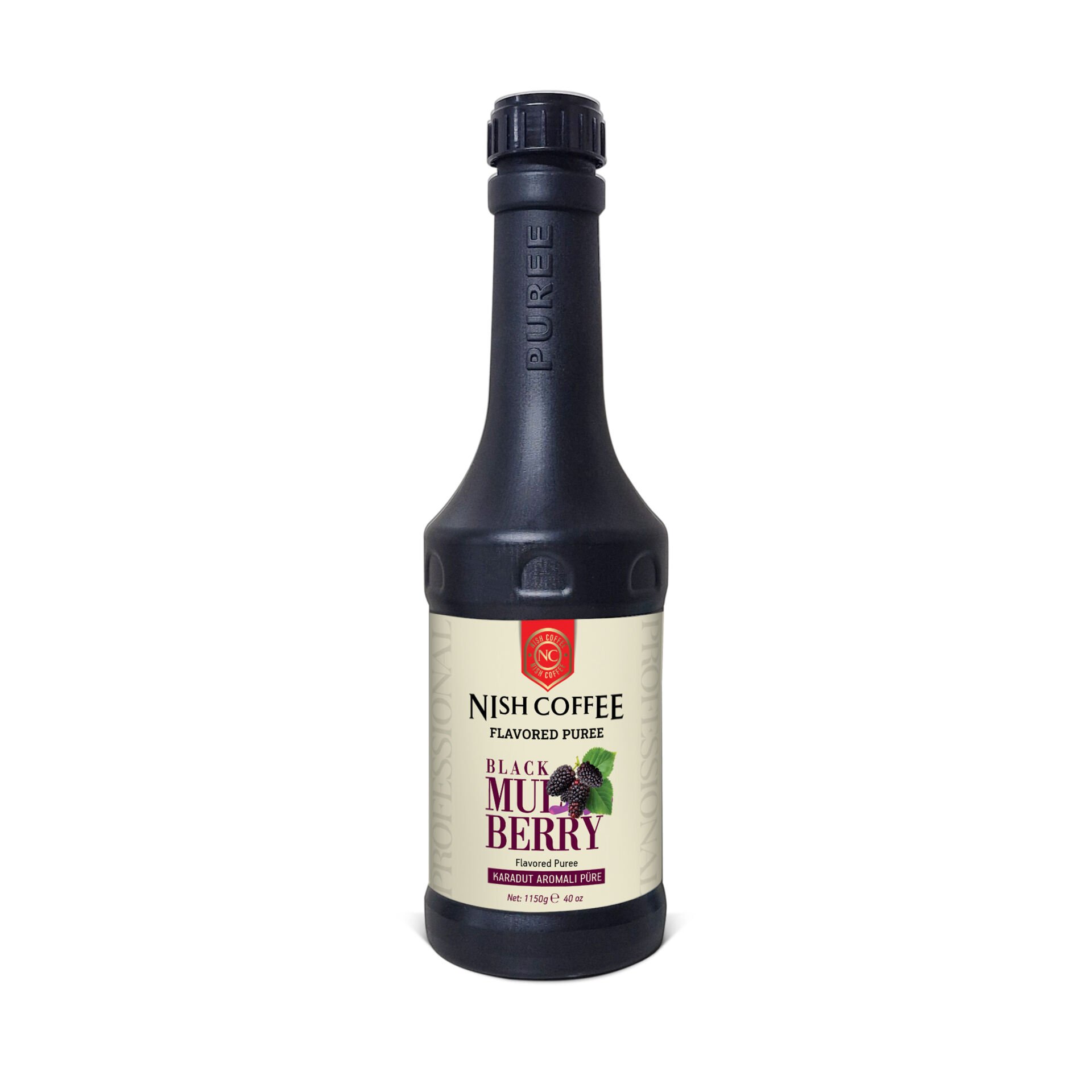 Nish Karadut Aromalı Meyve Püresi 1.150 Gr