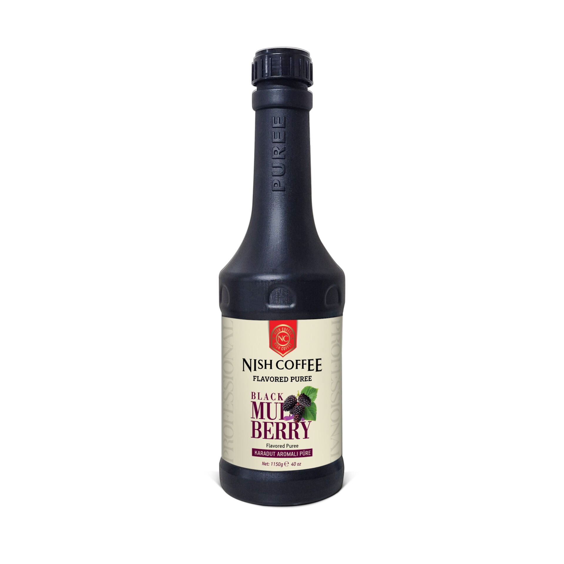 Nish Karadut Aromalı Meyve Püresi 1.150 Gr