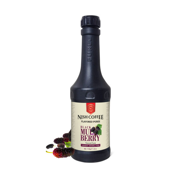 Nish Karadut Aromalı Meyve Püresi 1.150 Gr