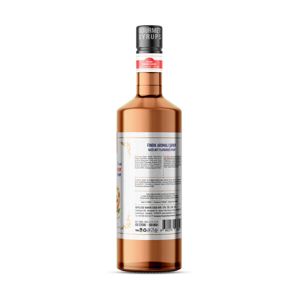Nish Fındık Aromalı Şurup 700 ML - Pet Şişe