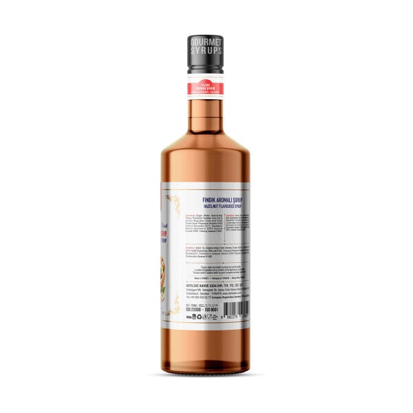 Nish Fındık Aromalı Şurup 700 ML - Pet Şişe