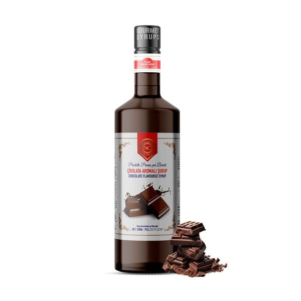 Nish Çikolata Çilek Beyaz Çikolata Şurupları 3 x 700 ML - Pet Şişe