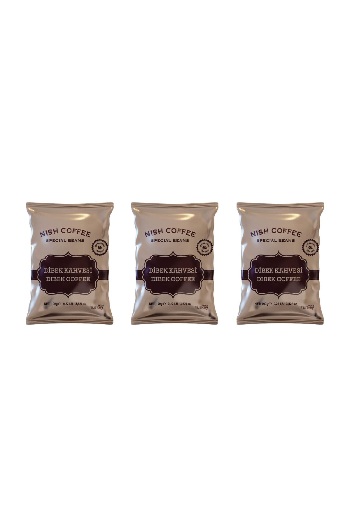 Nish Dibek Kahvesi 3 x 100 Gr