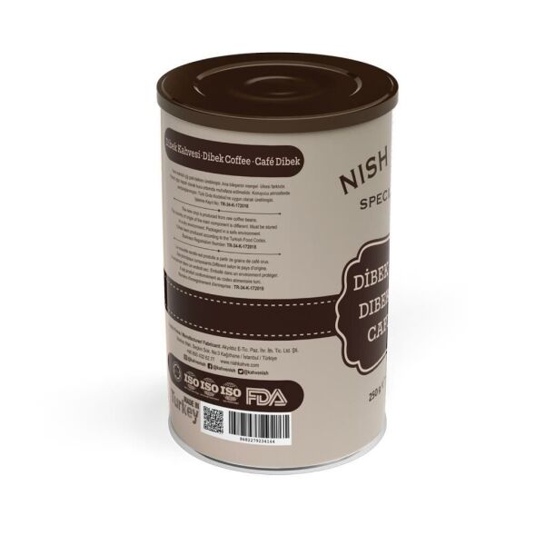 Nish Dibek Kahvesi 250 Gr (Teneke Kutu)