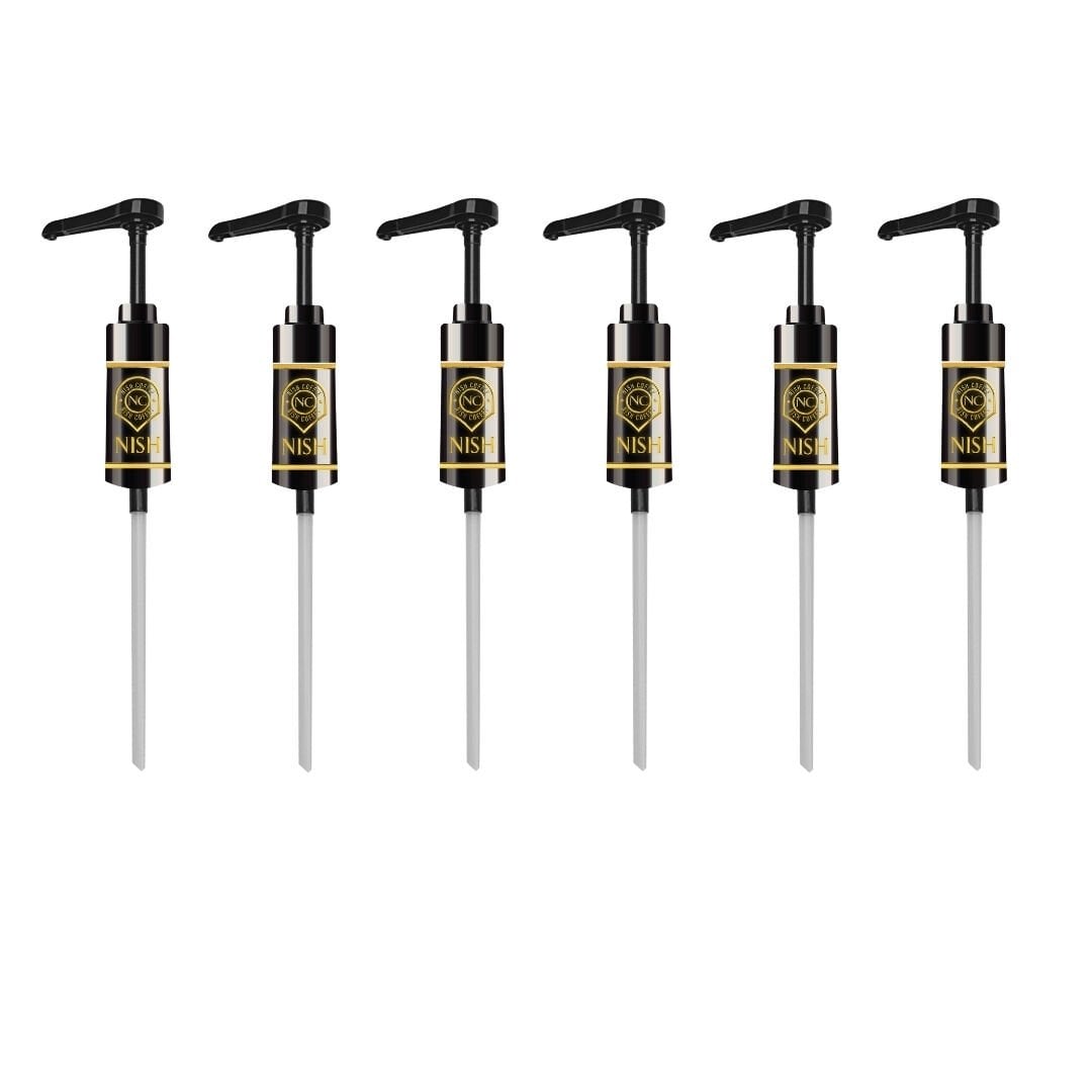 Nish Şurup Pompası 6'lı Set (700 ML Uyumlu)