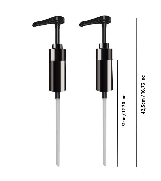 Nish Şurup Pompası 2'li Set (700 ML Uyumlu)