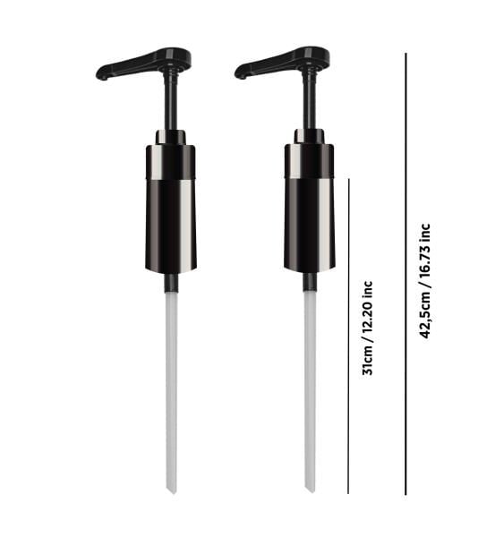 Nish Şurup Pompası 2'li Set (700 ML Uyumlu)