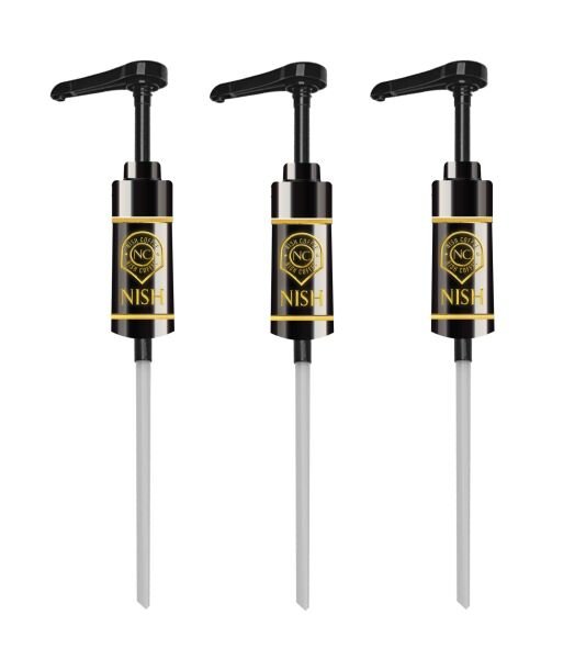 Nish Şurup Pompası 3'lü Set (700 ML Uyumlu)